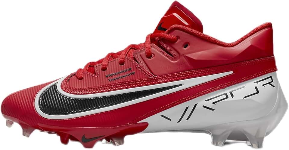 Nike Vapor Edge Elite 360 2 Men's Football Cleats (DA5457-600, University Red/White/Black)