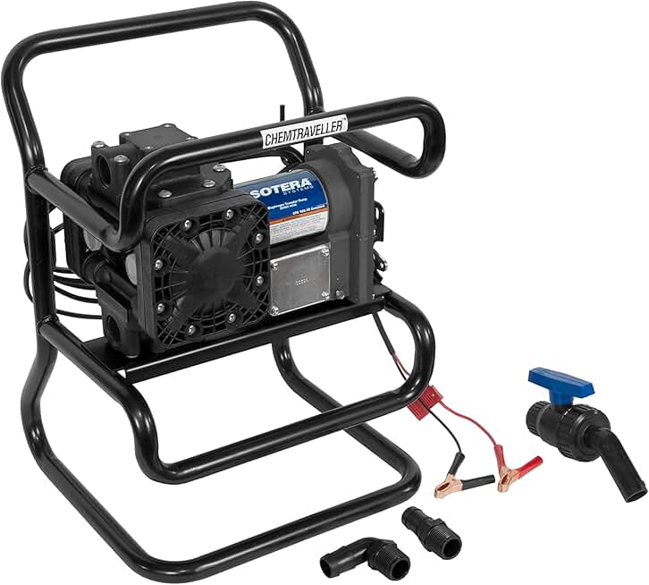 Fill-Rite SS435BEXPX703 12V DC Diaphragm Chemtraveller Explosion Proof