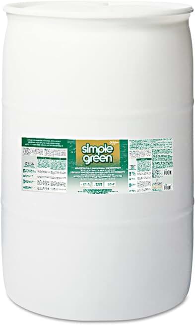Simple Green 13008 Industrial Cleaner & Degreaser, Concentrated, 55 gal Drum