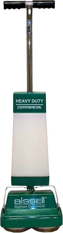 BiSSEll BigGreen BGFS5000 Portable Two Brush Floor Scrubber & Polisher, Polypropylene, 13