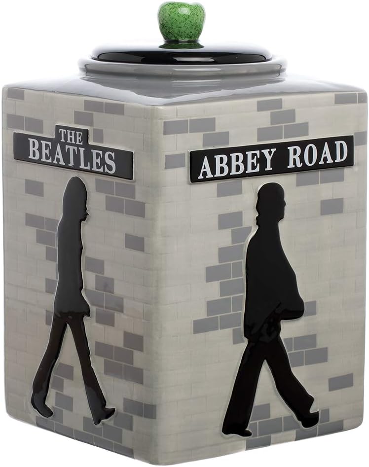The Beatles Abbey Road Sculpted Ceramic Cookie Jar