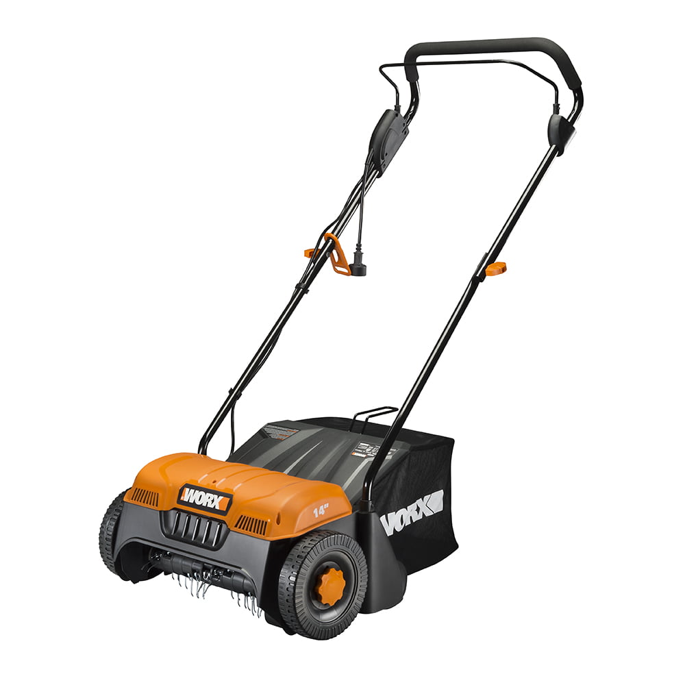 Worx WG850 12 AMP 14  Walk Behind Electric Dethatcher