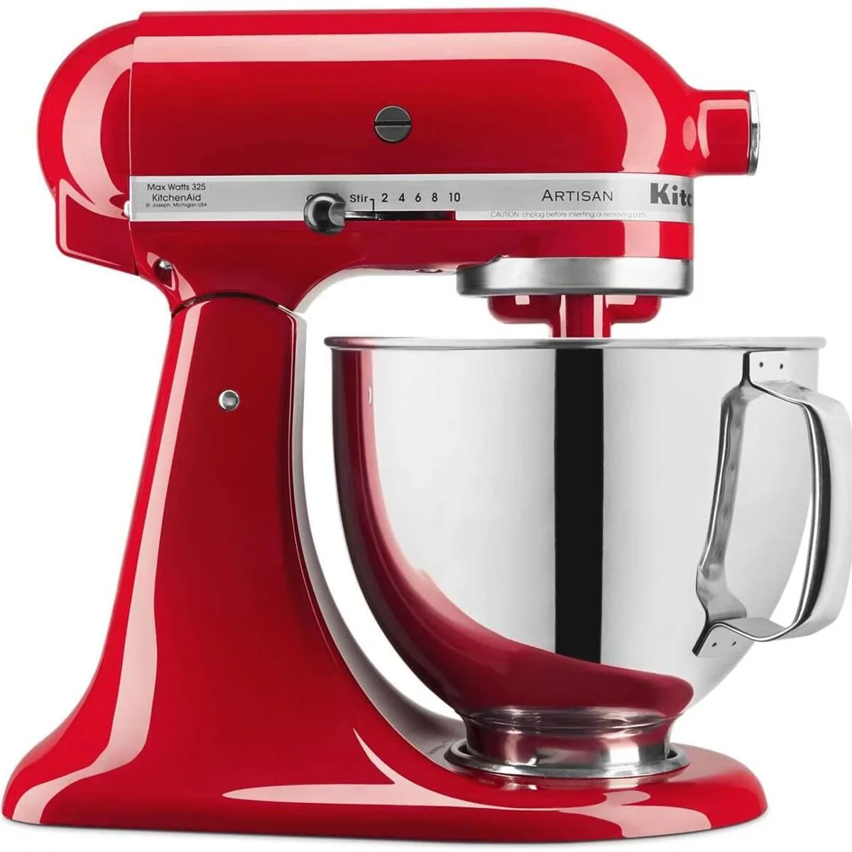 KitchenAid Artisan Series 5 Quart Tilt-Head Stand Mixer, KSM150PS