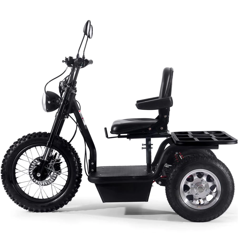MotoTec - Electric Trike 60v 1800w Black
