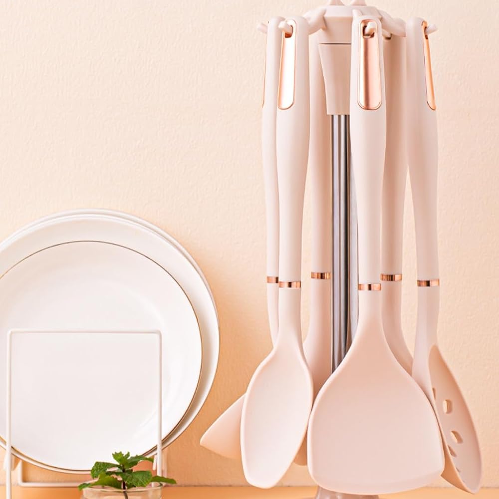 DFHBFG Kitchen Utensils Set Cooking Tool Set Kitchenware Set, 7 pieces