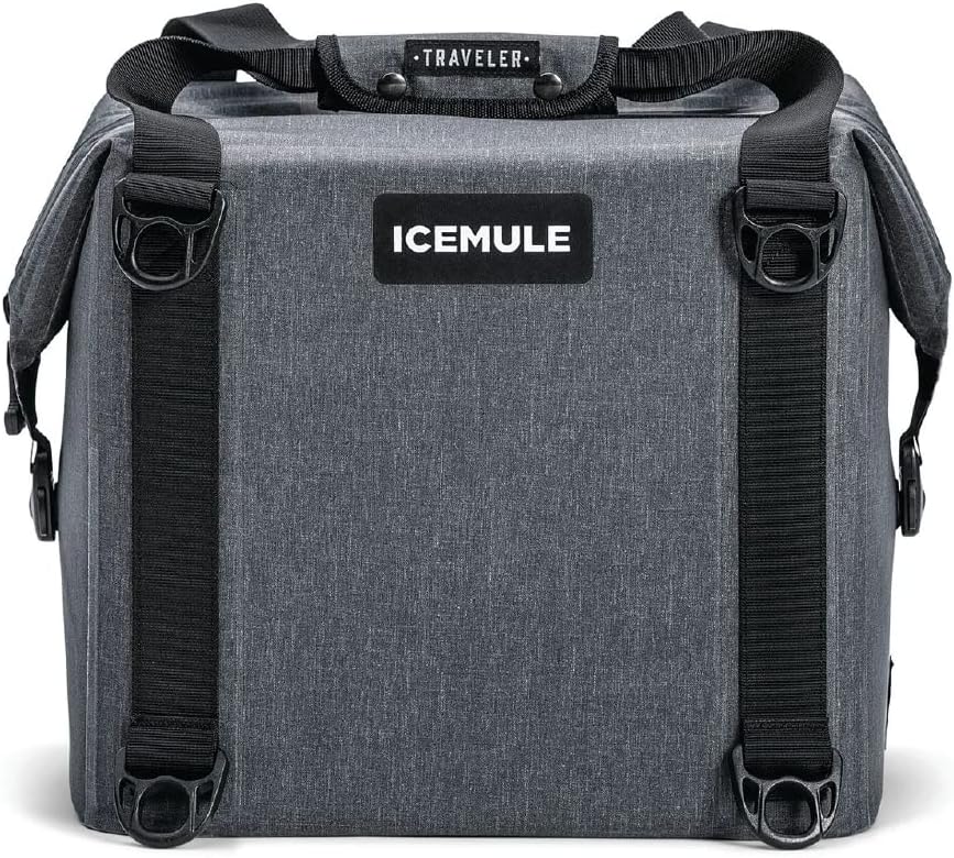 ICEMULE Traveler Backpack Cooler – Removable Butterfly Straps, 100% Waterproof, 24+ Hours Cooling, Soft Sided Cooler