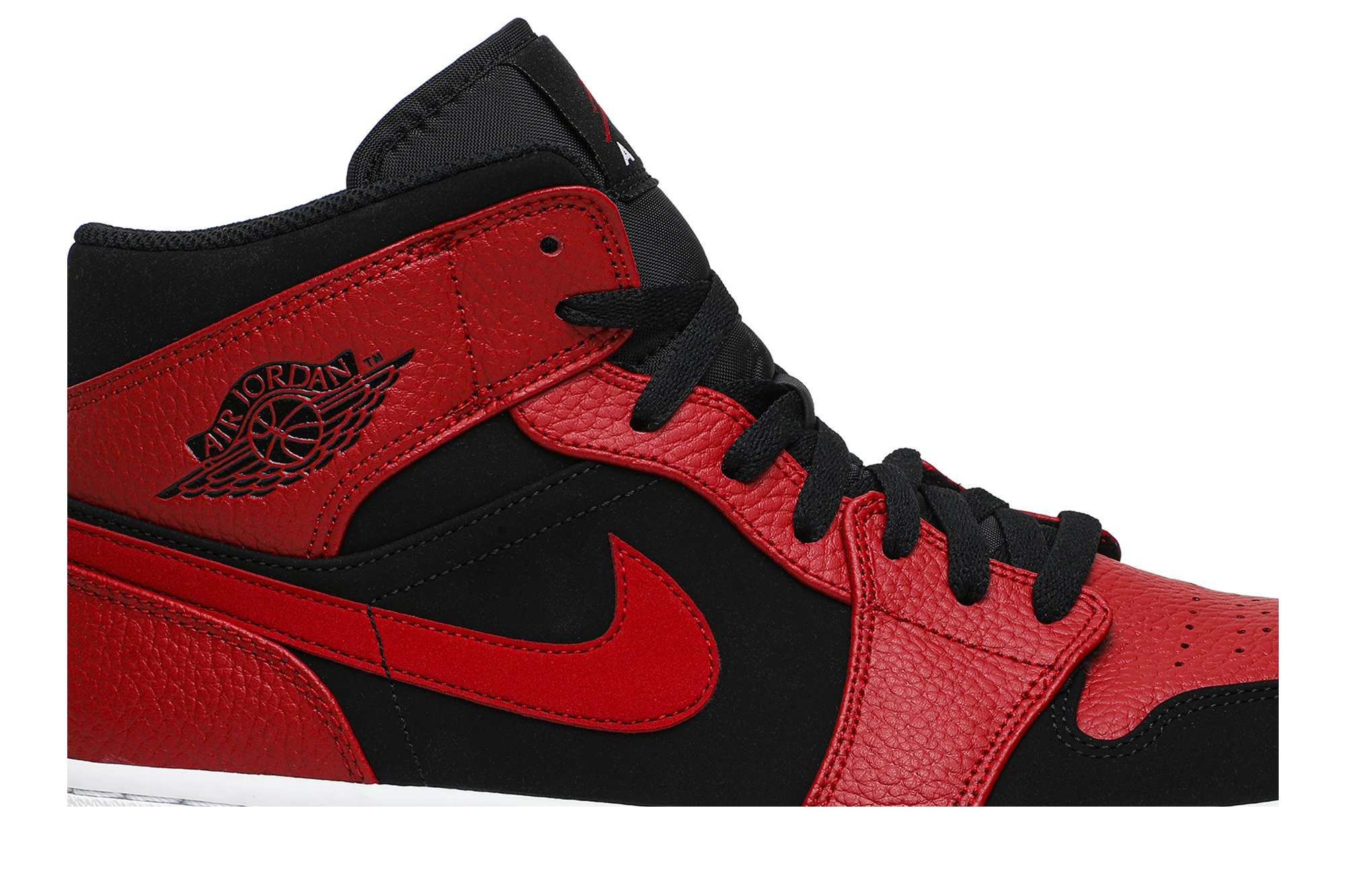 Air Jordan 1 Mid 'Bred' 554724-054