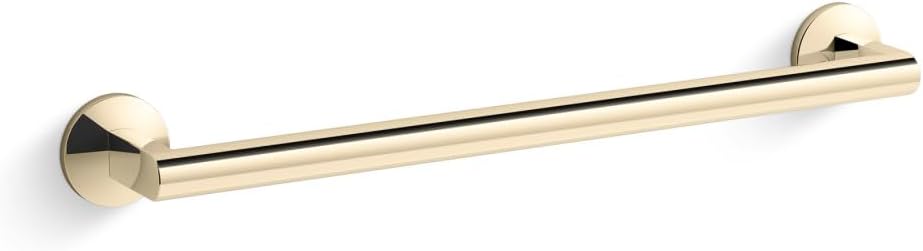 KOHLER 78372-AF Components 18 in. Towel Bar, Vibrant French Gold