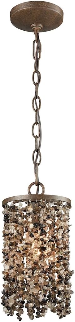 65315/1-LA Pendant Light, Weathered Bronze