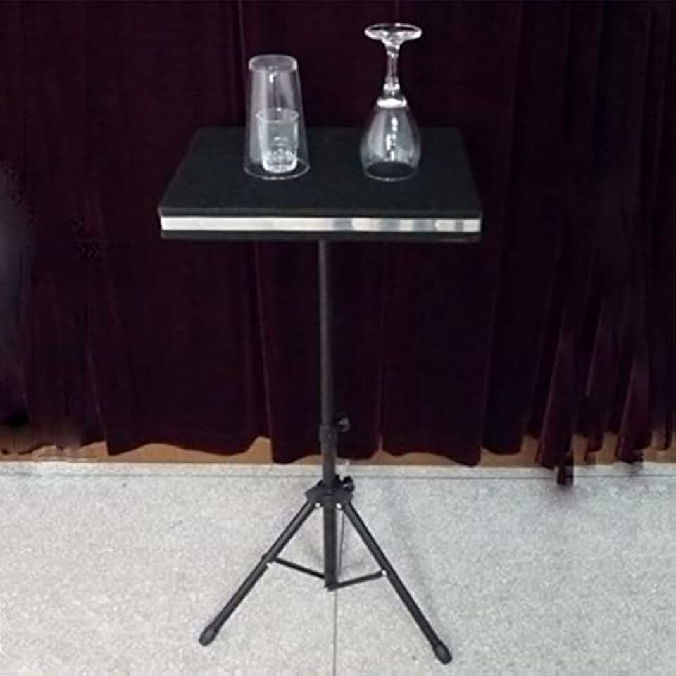 SUMAG Glass Breaking Table with Coin Into Glass- Remote Control Two in One Magic Tricks Magician Stage Illusions Mentalism Gimmick Props