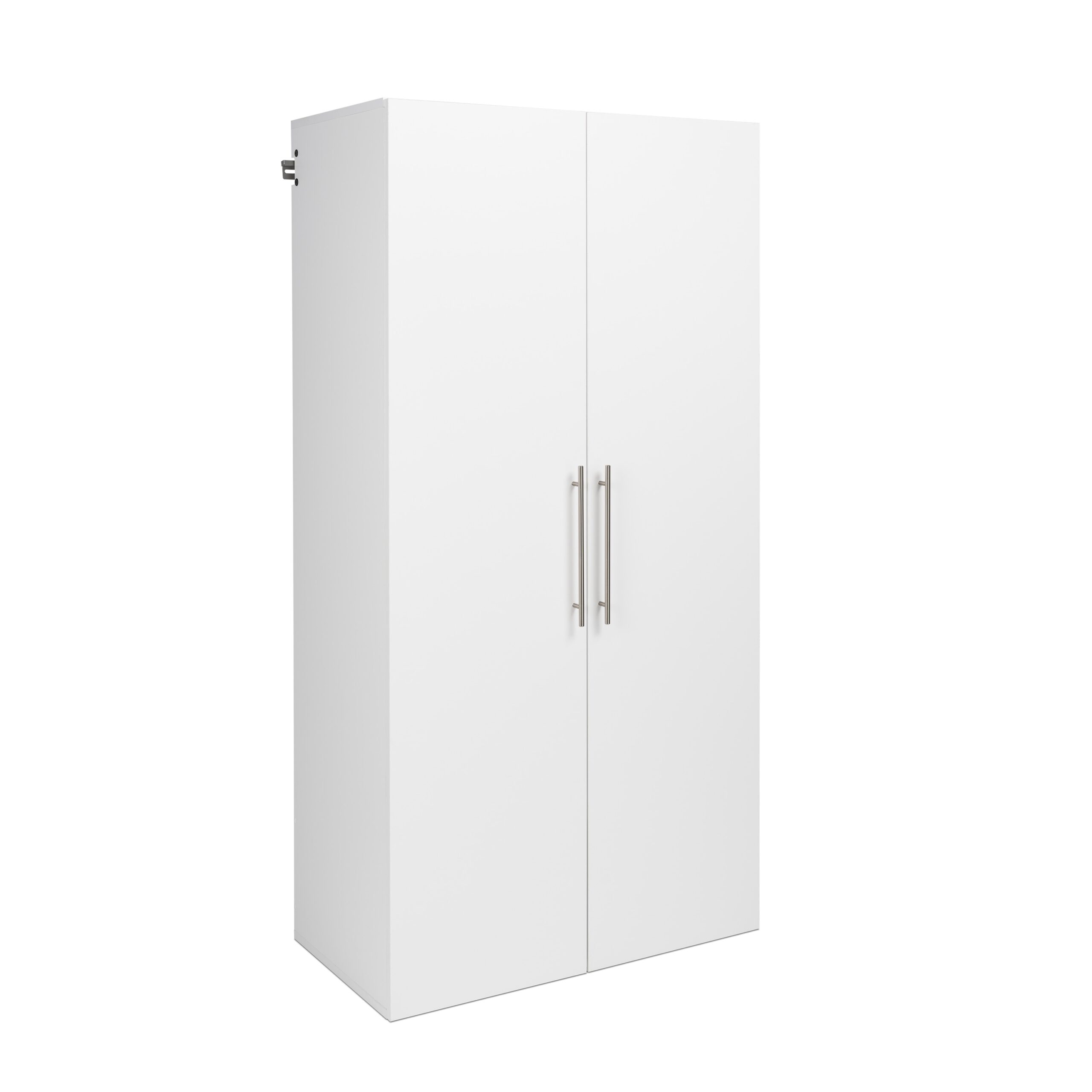 Prepac HangUps 36-in W x 72-in H Wood Composite White Wall-mount Utility Storage Cabinet