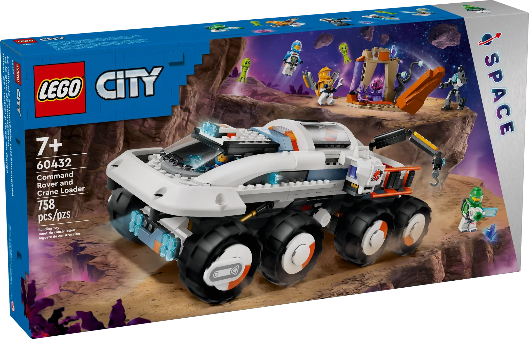 LEGO City: Command Rover and Crane Loader
