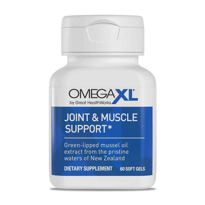 OMEGAXL 60ct by Great HealthWorks: Small, Potent, Joint Pain Relief - Omega-3
