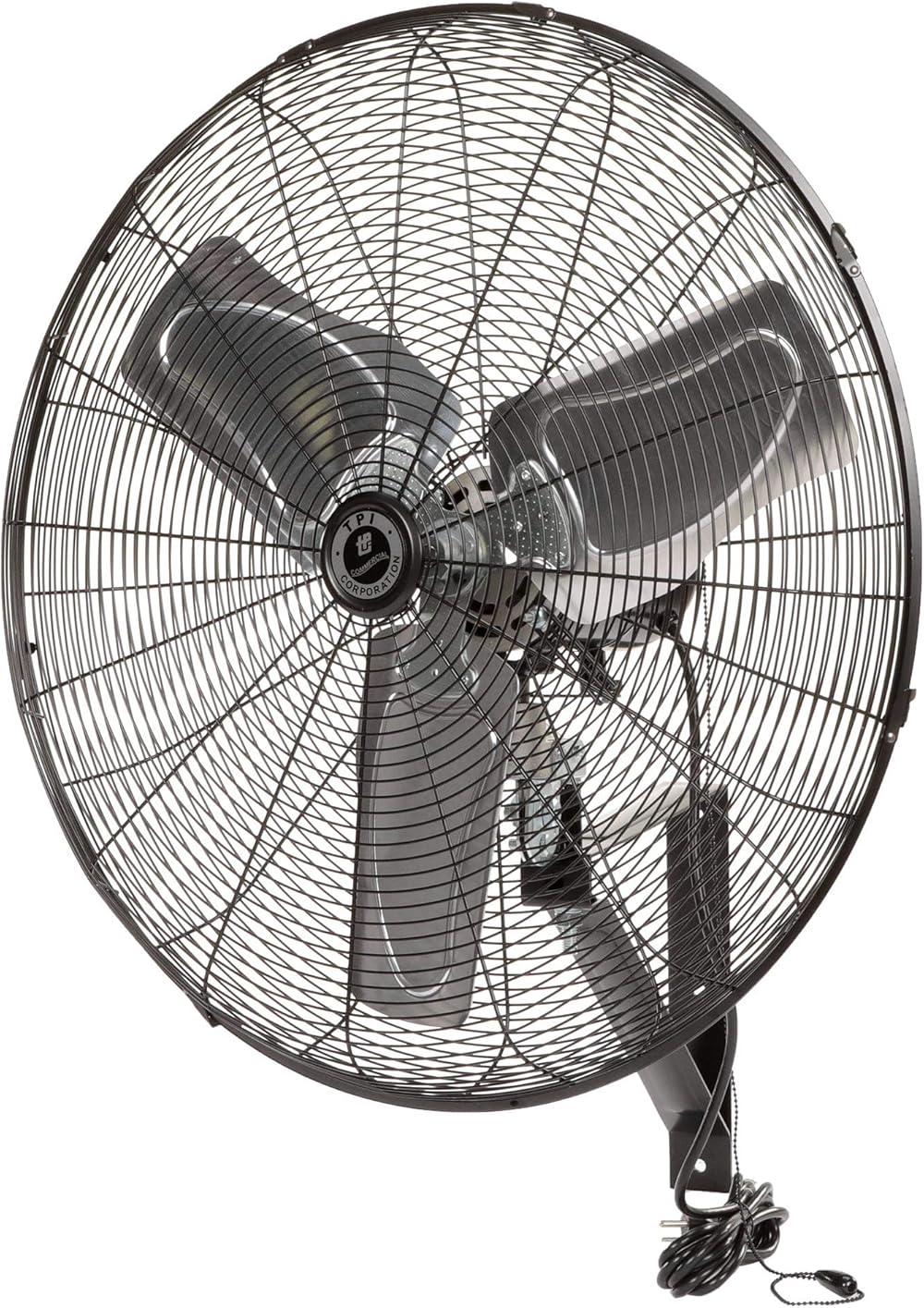 Corporation CACU-24-W Commercial Circulator, Wall Mount Fan - Single Phase 120 Volt, Aluminum Blade Ventilation Fan. Commercial Wall Fans