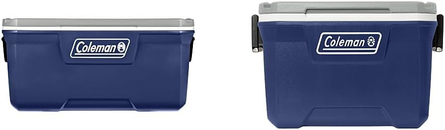 Coleman 316 Series Insulated Portable Coolers (80 Quart) and (16 Quart) with Heavy Duty Latches and Leak-Proof Design