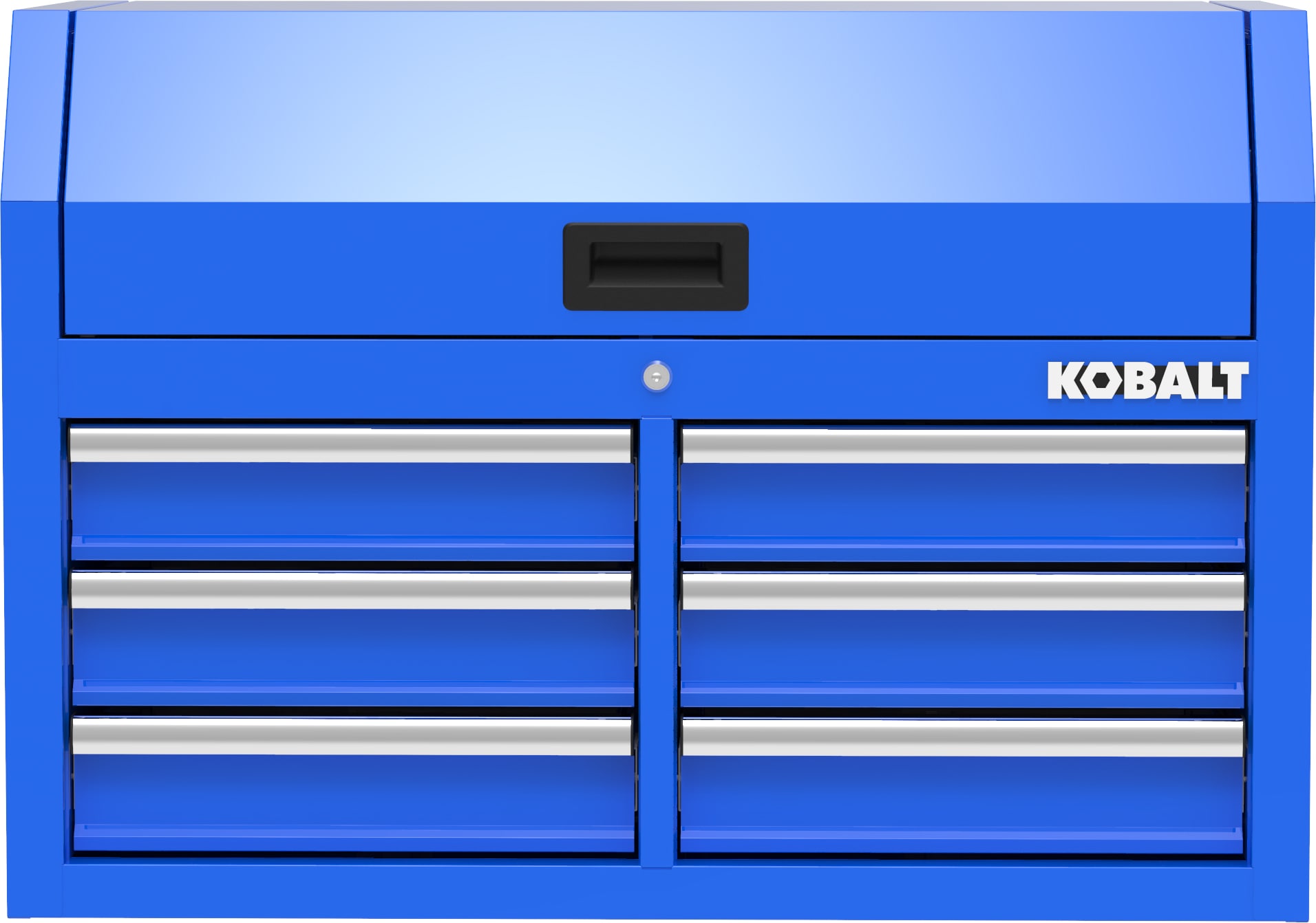 Kobalt 35.6-in W x 24.8-in H 6-Drawer Steel Tool Chest (Blue)