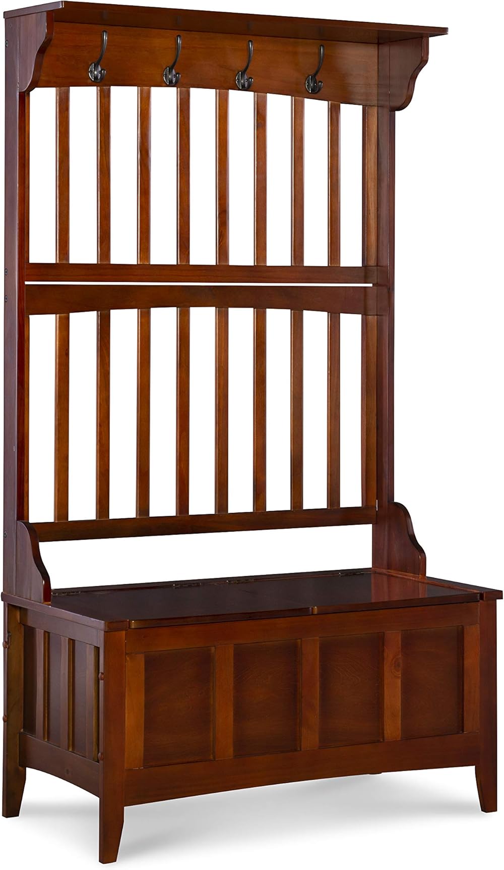 Linon Hall Tree with Storage Bench, 36