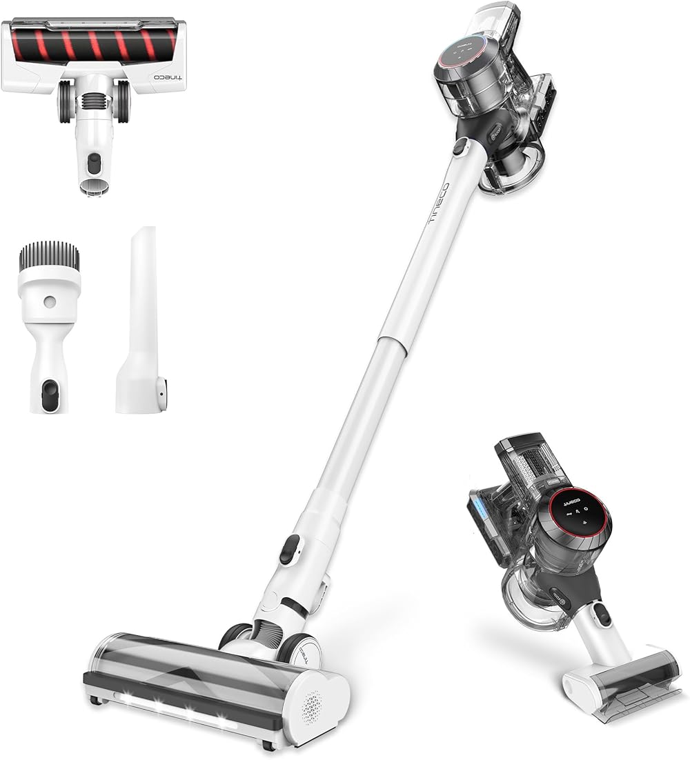 Tineco Pure ONE S11 Ultra Cordless Stick Vacuum Cleaner, Smart Handheld Lightweight and Quiet,ZeroTangle Brush, Deep Clean for Hard Floor, Powerful Suction