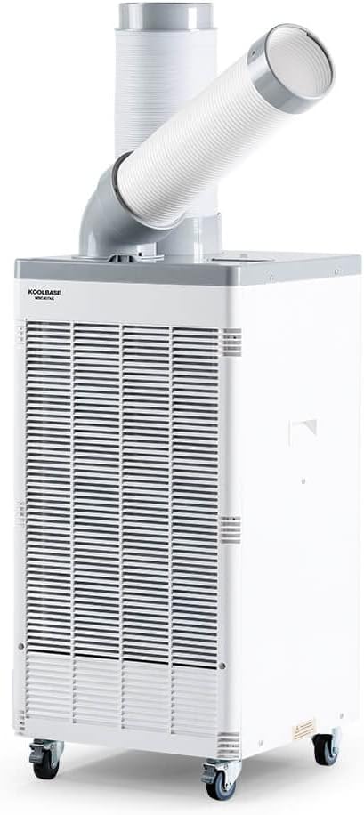 KoolBase MSC407NE Indoor Outdoor Mobile Spot Cooler, Portable Air Conditioner, 8,500BTU, R410A Refrigerant