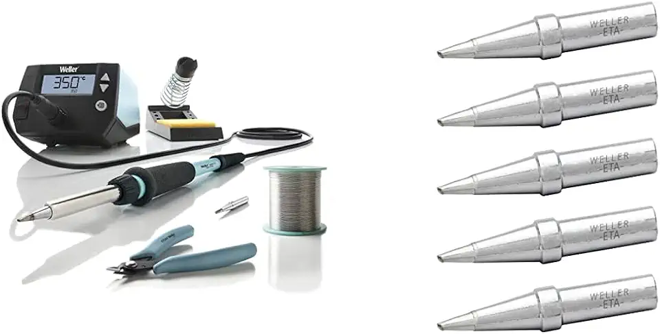 Weller WE1010EDU Soldering Education 8-piece kit with 5-piece ETA-5 .062
