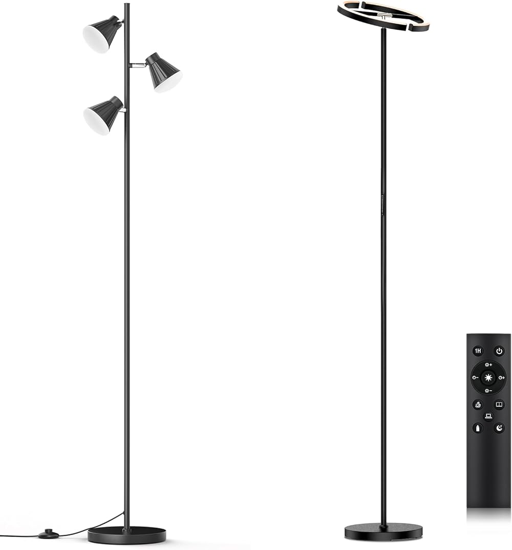 Modern LED Floor Lamps +36W Integrated LED Tree Floor Lamp