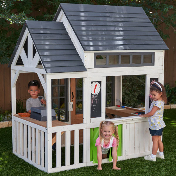 Kidkraft Scenic View Playhouse - White