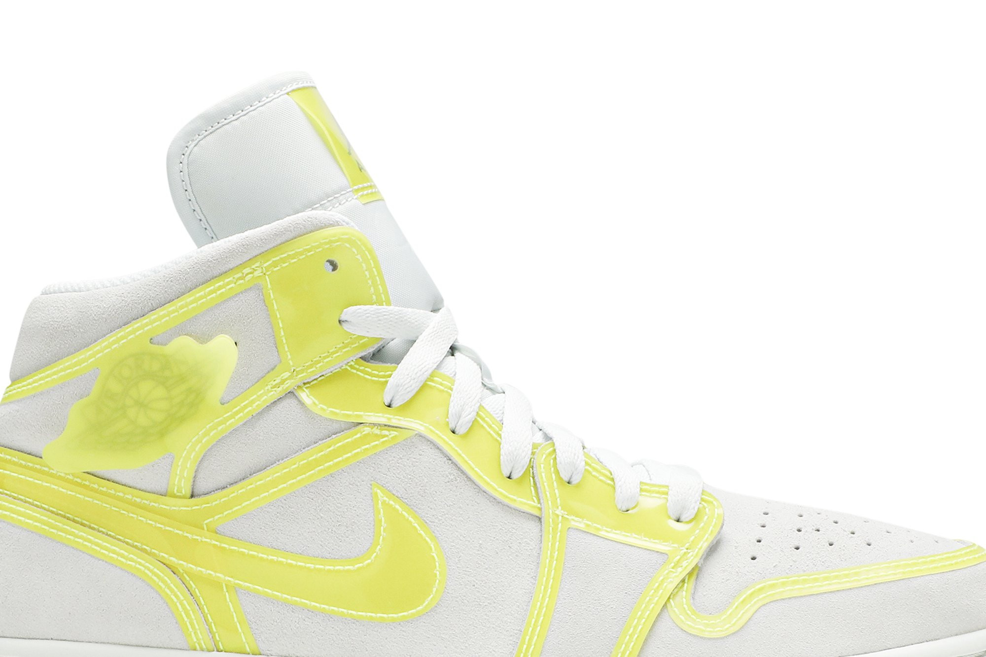 Wmns Air Jordan 1 Mid LX 'Off White Opti Yellow' DA5552-107