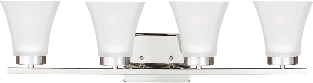 Generation Lighting Contemporary Four Light Wall/Bath Vanity Style Fixture