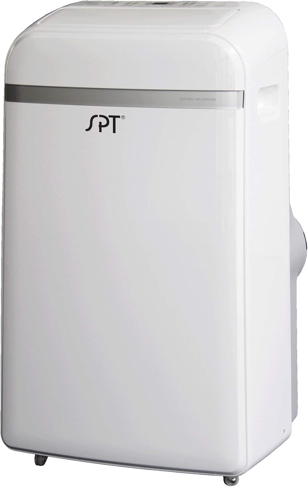 SPT WA-S1005H 13,500BTU Portable Air Conditioner – Cooling & Heating (SACC: 10,000BTU), with Cooling, Heating, Dehumidifying, Fan, White, Remote Control, 24-hr Timer, 18.39