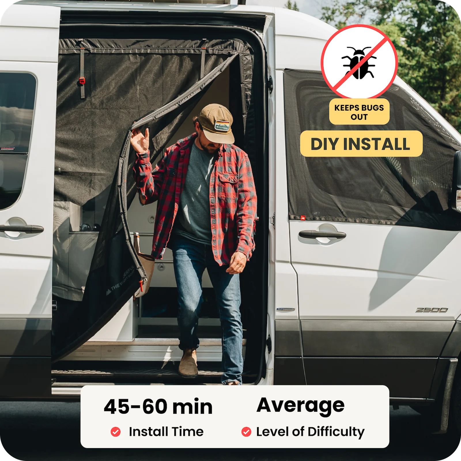 Sprinter CampGuard Pro Bug Screen