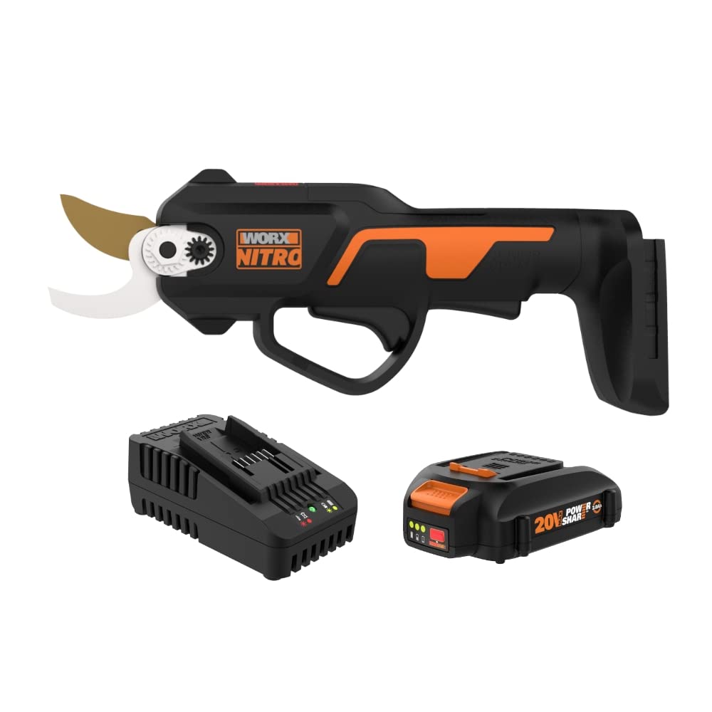 Worx 20V Worx NITRO Pruning Shear/Lopper WG330   (Battery   Charger Included)