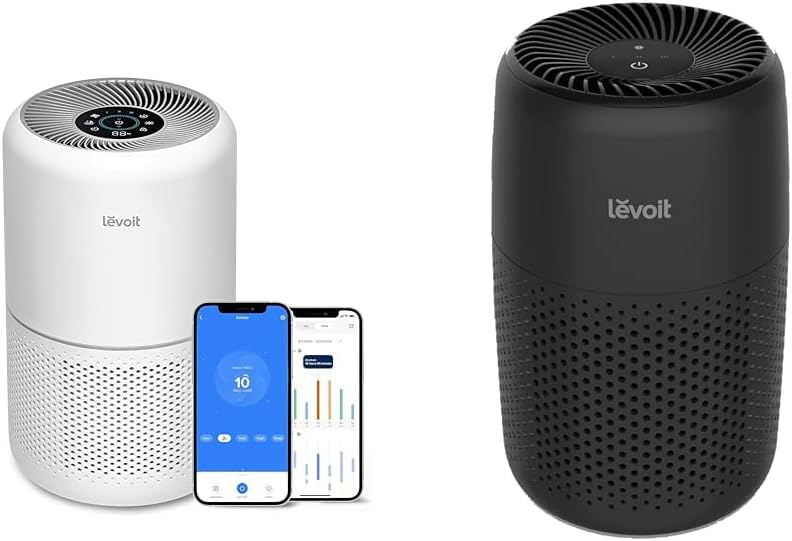Levoit Air Purifiers Home Bedroom Bundle with HEPA Filter WiFi Alexa Google Assistant