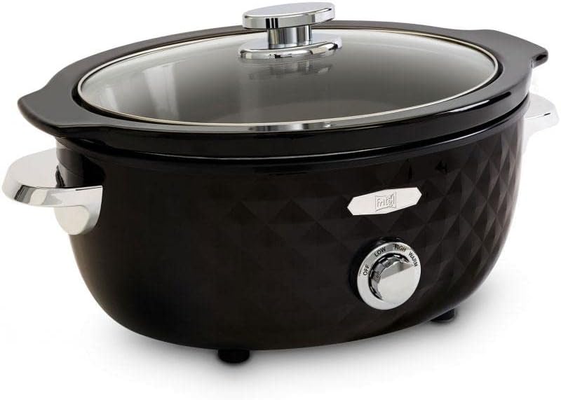 Slow Cooker 5.5 Litre Slow Cooker, Black, 142110