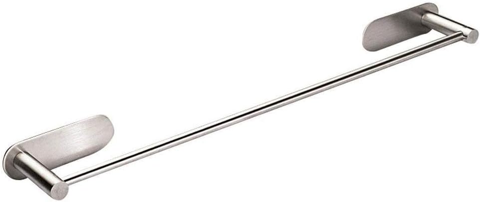 Bathroom Towel Bar Rack, Stainless Steel Wall Mounted Bath Single Towel Hanger, for Bathroom Kitchen