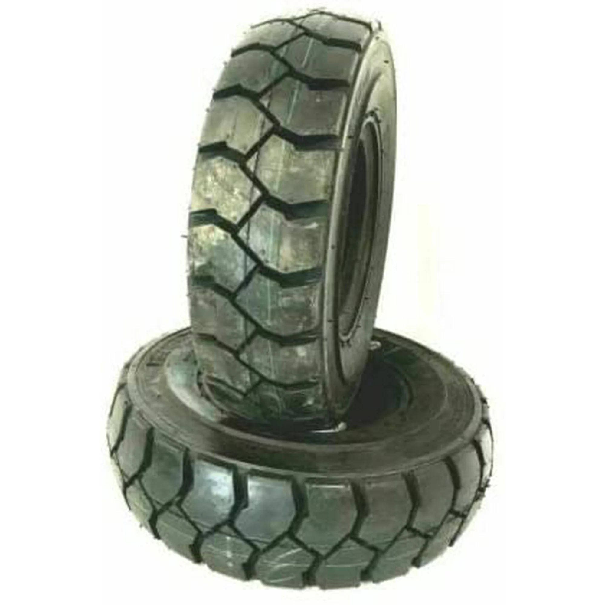 Two 7.00-12 Forklift Tires With Tubes, Flap Grip Plus Heavy Duty 700-12