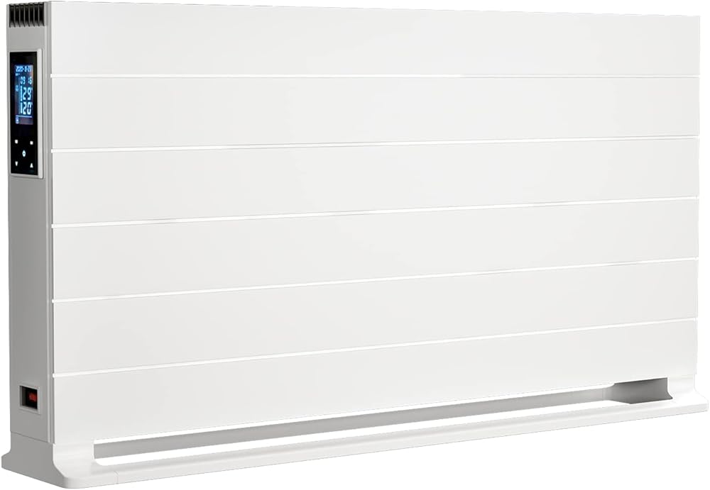 GiNO 2800W Electric Space Heater, Electric Convection Radiator, Quiet Energy-Saving Radiator, Thermostatically Adapted Waterproof Electric Radiator