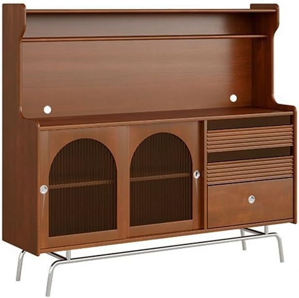 GYLXW Storage Pantry Cabinet Solid Wood Dining Sideboard Living Room Against The Wall Storage Cabinet Entryway Wine Cooler, 135*40*150CM, xwgyl-0129