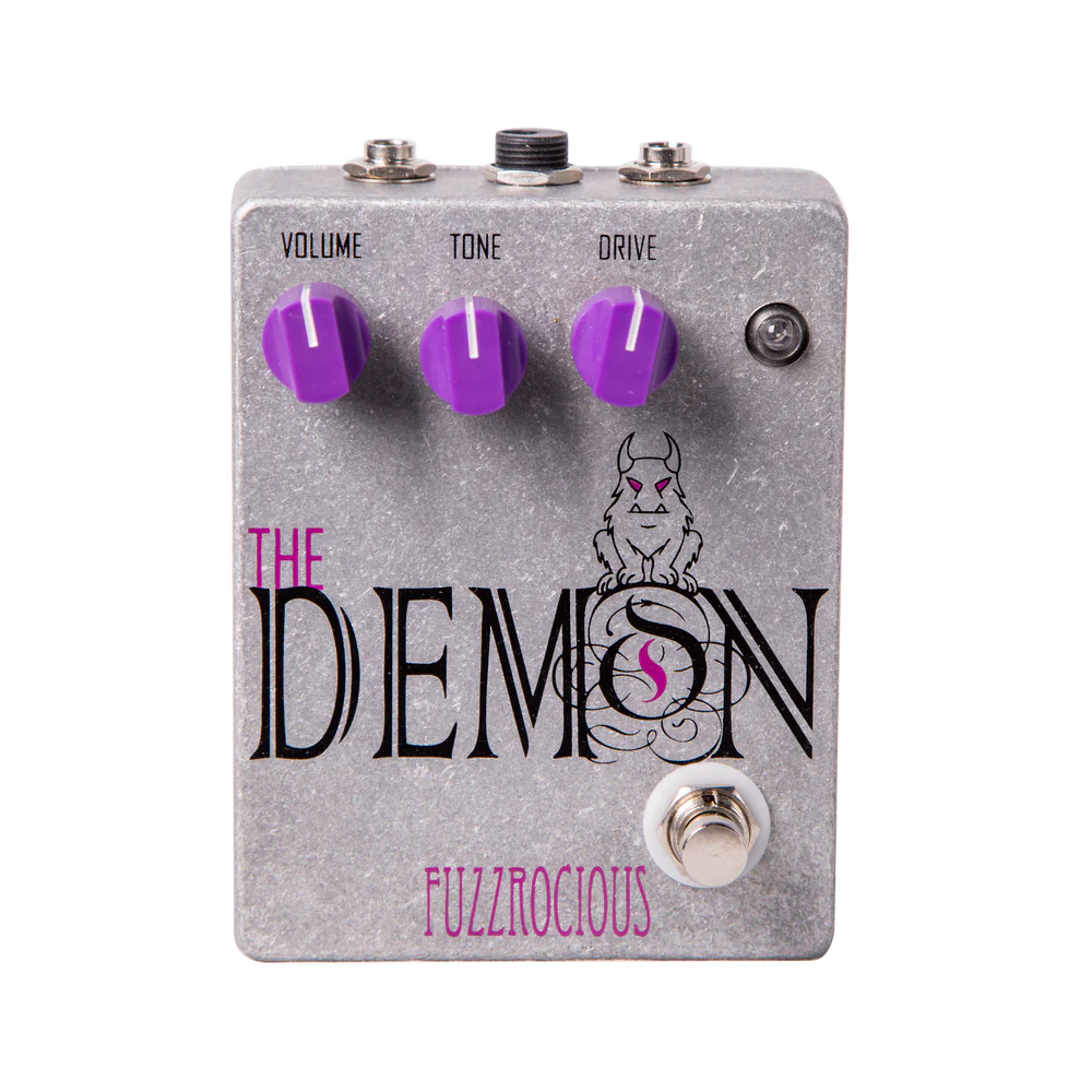 Fuzzrocious Demon Overdrive Pedal (DEMON) Fuzzrocious Demon Overdrive Pedal (DEMON)