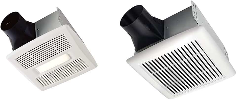 Broan-NuTone AE110L Ventilation Fan with LED Light and AE110 Invent Flex Fan