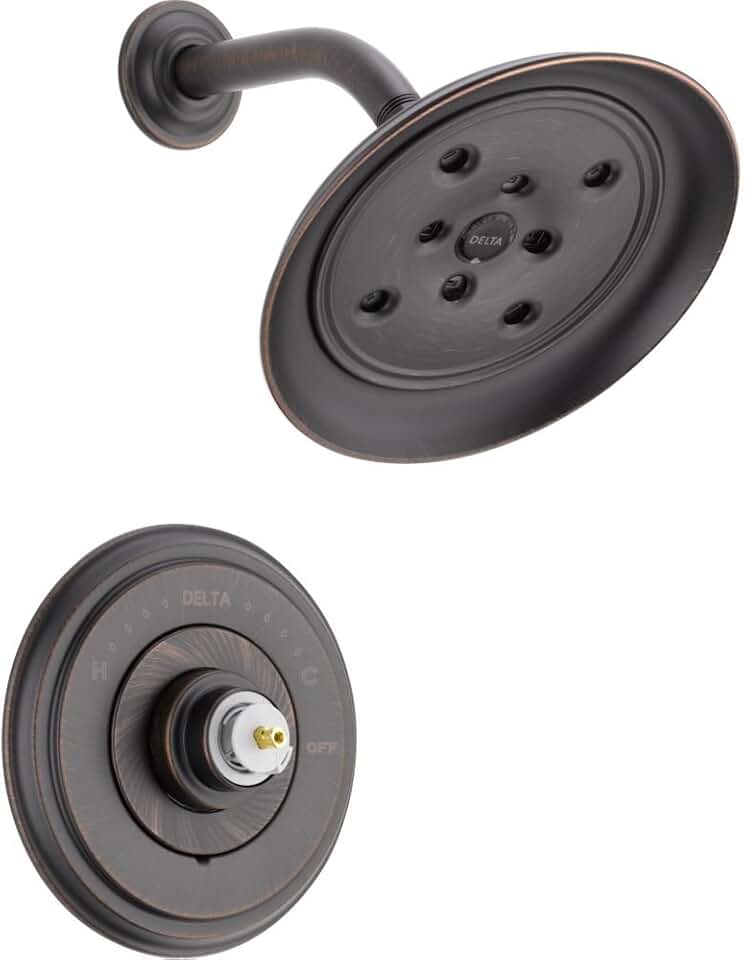 Delta Faucet T14297-RBLHP Cassidy 14 Series Shower Trim without Handle, Venetian Bronze