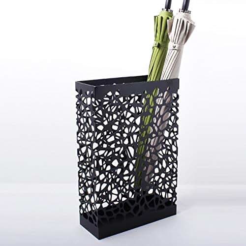 Umbrella Stand, Metal Rectangular Umbrella Stand by Umbrella Organizers Home Rectangular Admission Floor Umbrella Bucket The Umbrella Barrel