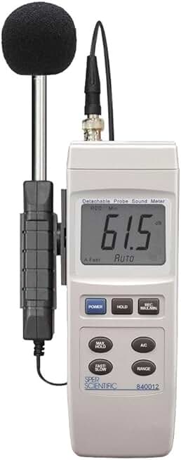 Sper Scientific 840012 Sound Meter with Detatchable Probe