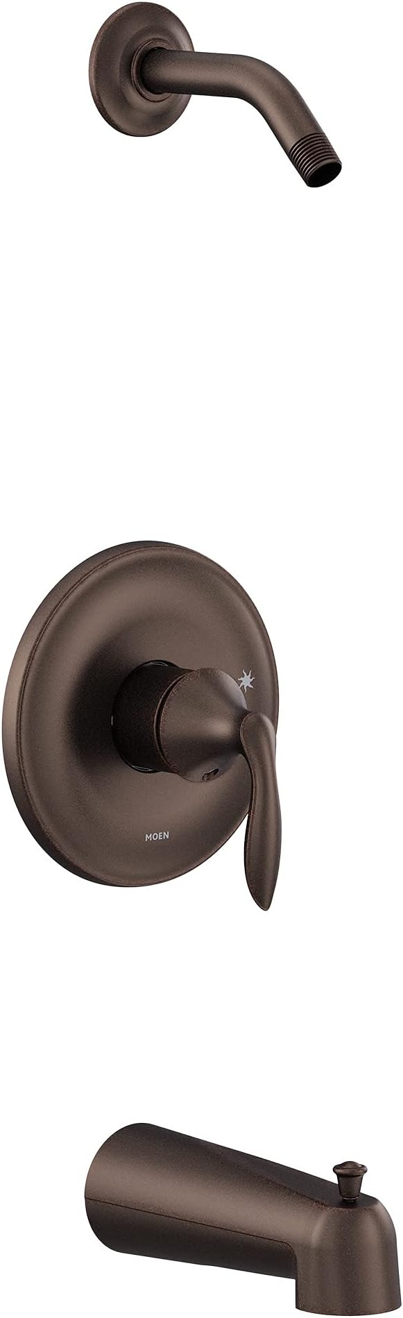 Moen UT2133NHORB EVA M-CORE 3-Series 1-Handle Tub and Shower Trim Kit, Valve Required, Oil Rubbed Bronze