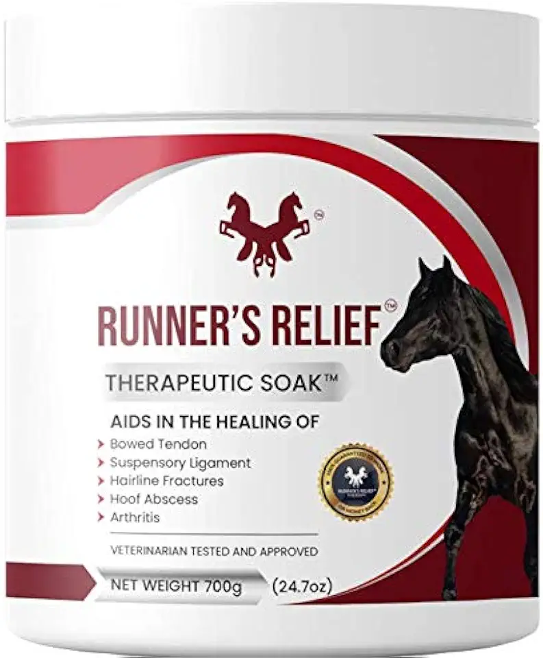 Therapeutic Soak | Treatment for Bowed Tendon Injury | Natural Soothing Clay for All Horse | Horse Health All Breeds | use on Tendons, Ankles, Hooves, Ligaments (2 lbs)