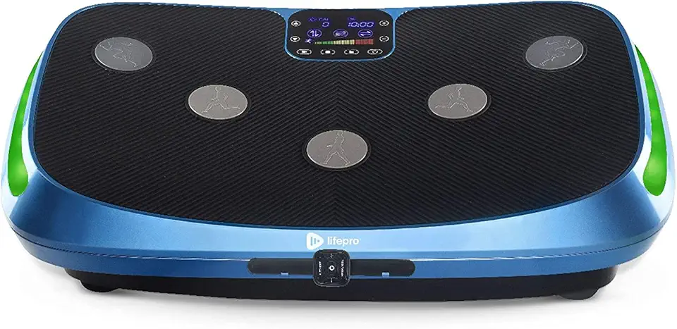 LifePro Rumblex 4D Vibration Plate Exercise Machine - Triple Motor Oscillation, Linear, Pulsation + 3D/4D Vibration Platform - Whole Body Viberation Machine for Home