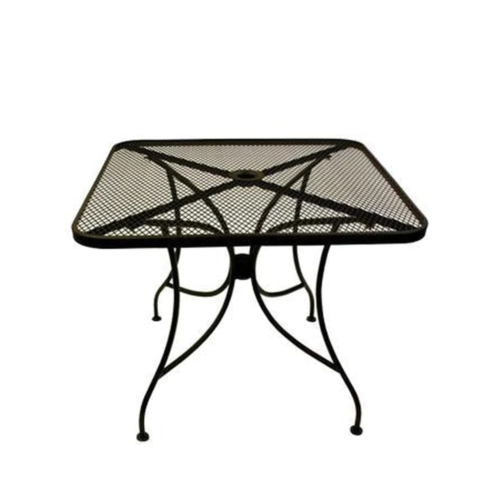 Outdoor Wrought Iron Dining Height Table