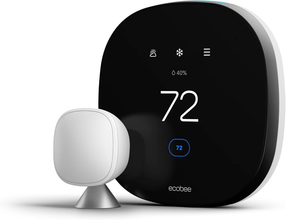 SmartThermostat with Voice Control - Programmable Wifi Thermostat - Works with Siri, Alexa, Google Assistant - Smart Thermostat for Home