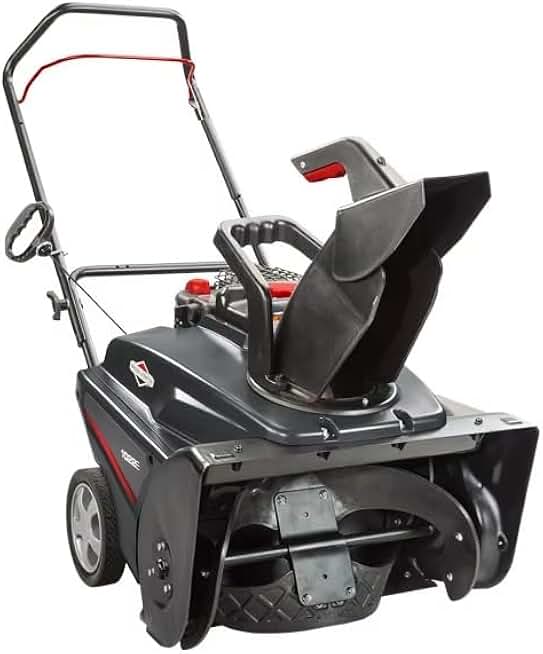 Hand Push Snow Sweeper Snow Thrower and Walking Tractors for Community, Park, Road Clearing Iced Snow and Dry Snow Snow Blade