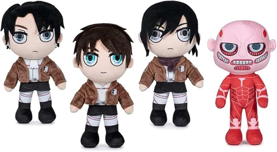 Play by Play - Attack on Titan Assorted Soft Toys - 27 cm