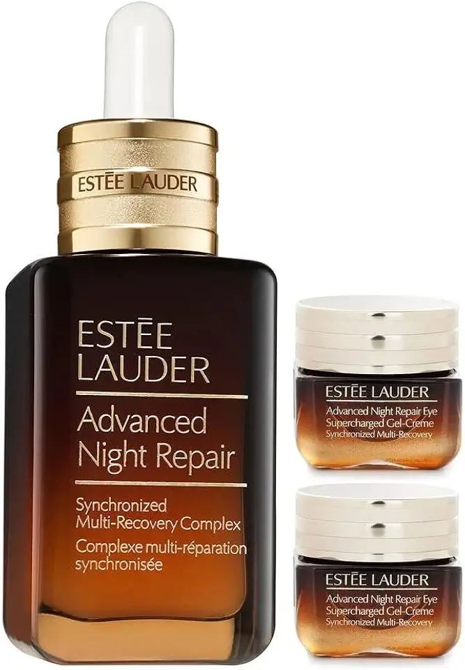 Estee Lauder Travel Exclusive Advanced Night REpair Face Serum and Eye Supercharged Gel-Creme Duo Set